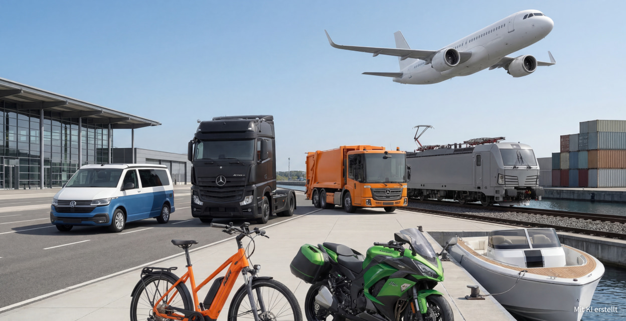 Leasingobjektgruppen im Vergleich