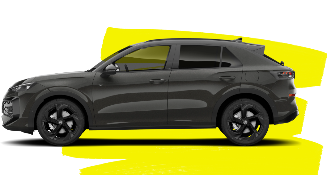 Weißes Auto auf orangem Hintergrund als Symbol für den Leasing-Rückspiegel 2025