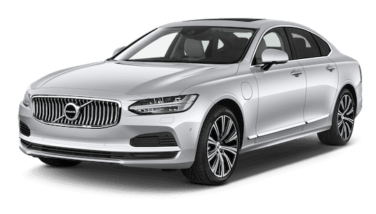 volvo s90 frontansicht in silber