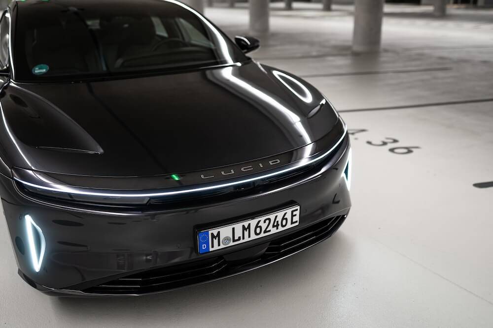 lucid air frontansicht