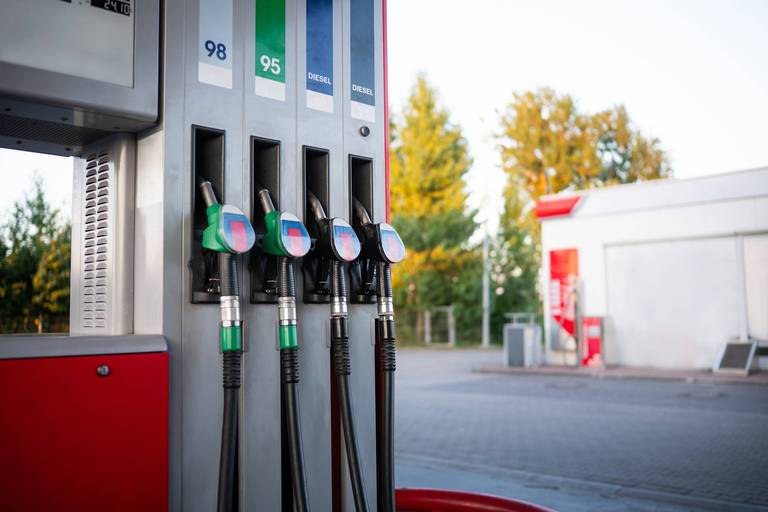 Tankstelle Zapfsäule
