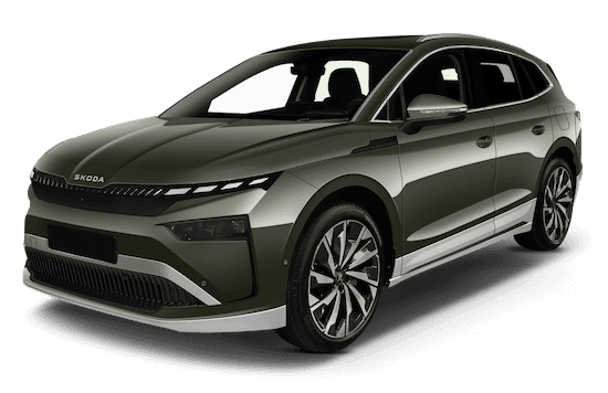 skoda enyaq iv mit grossem kofferraum