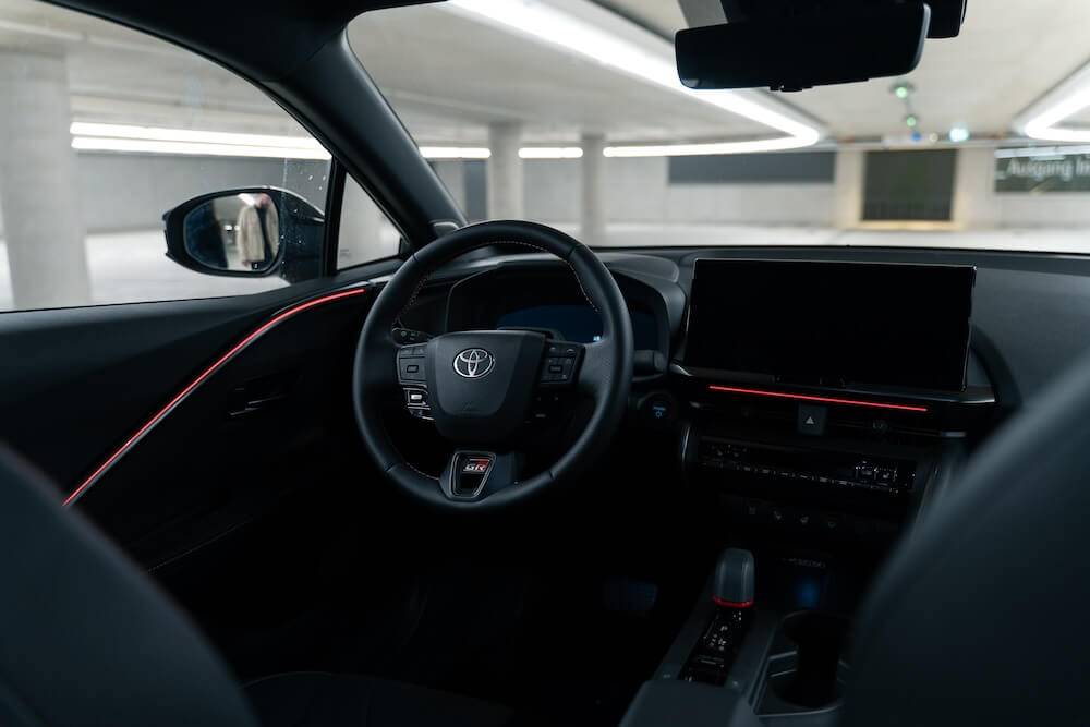 toyota c hr 2024 innenraum design