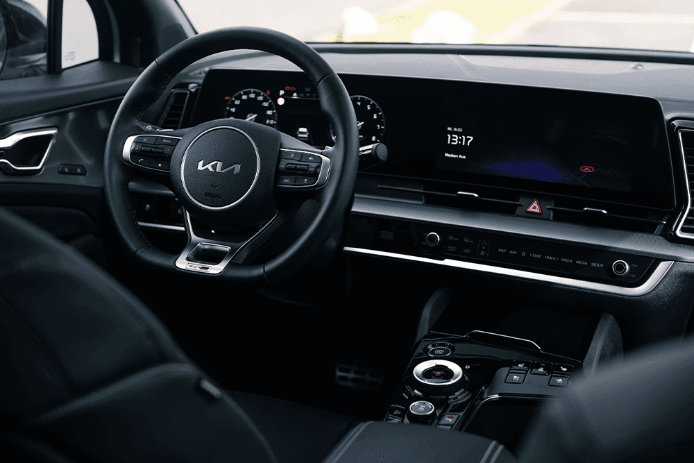 kia sportage gt line interieur