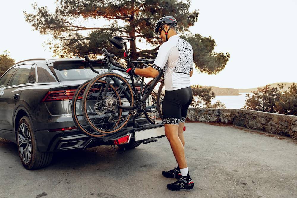 Fahrradtraeger fuer die Anhaengerkupplung