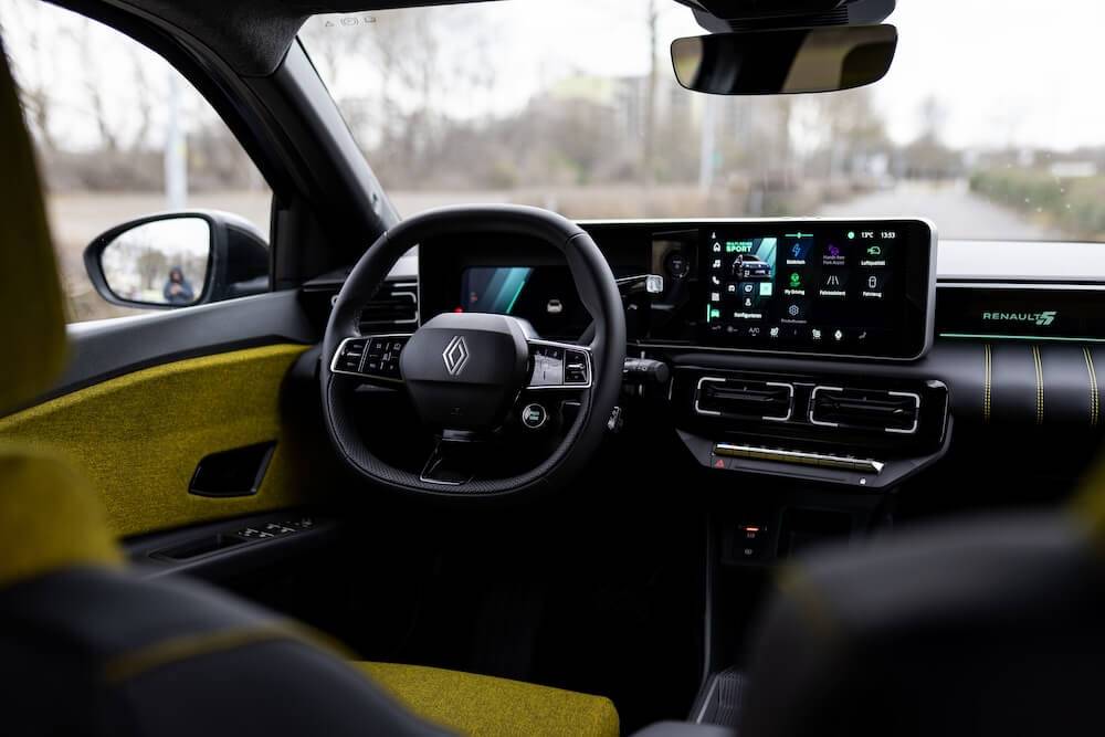 renault 5 elektro innenraum