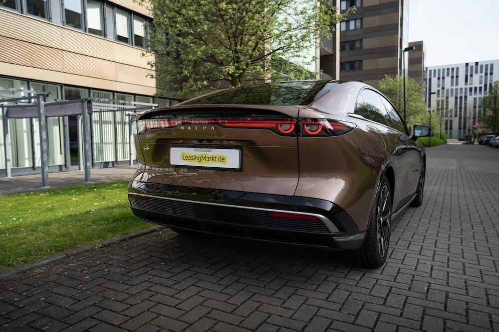 Mazda 6e Heckansicht