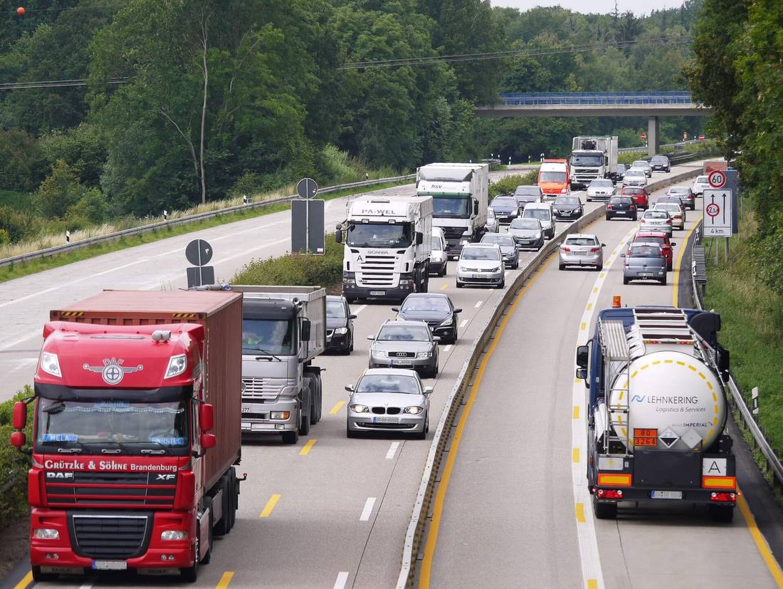 autobahn baustelle
