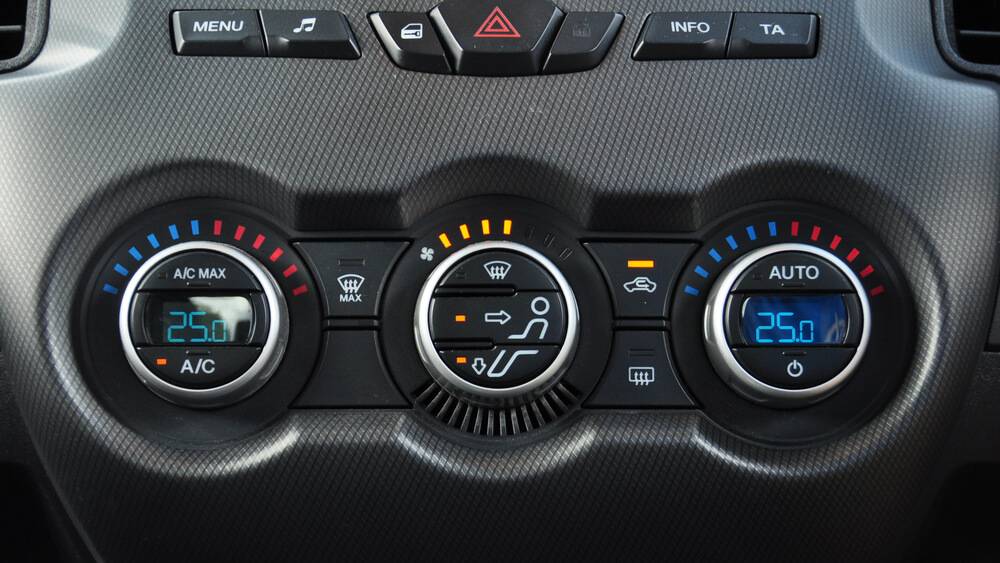 klimaautomatik frontalansicht