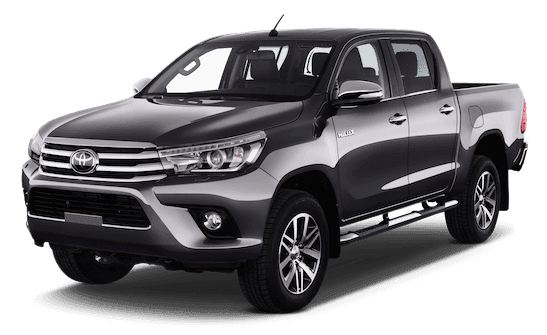toyota hilux frontansicht