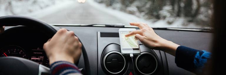 smartphone app im auto