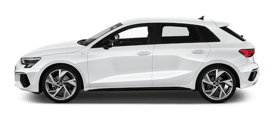 audi a3 sportback seitenansicht