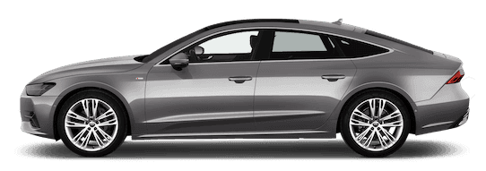 audi a7 sportback seitenansicht