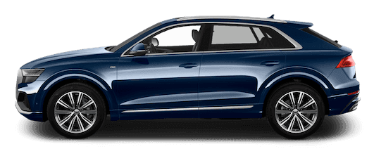 audi q8 seitenansicht