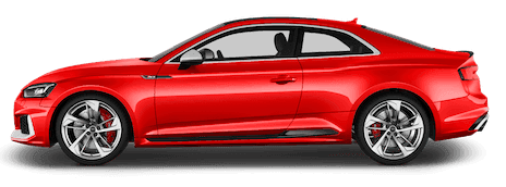 audi rs5 seitenansicht