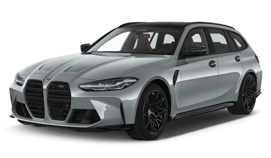 bmw 3er front in grau