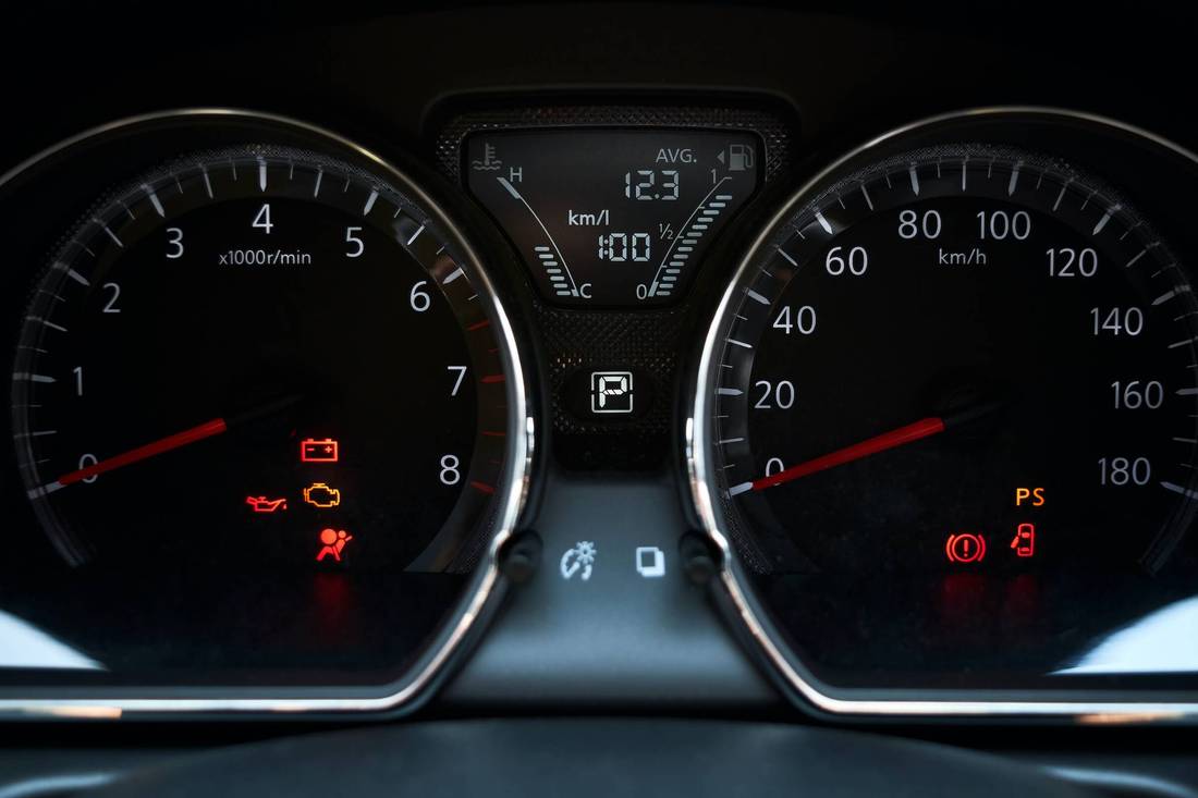 auto cockpit ansicht