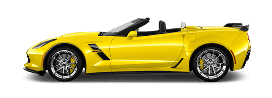 corvette c7 grand sport cabrio seite