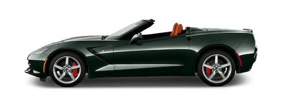 corvette c7 stingray cabrio seite