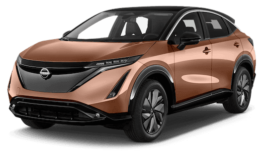 nissan ariya mit grossem kofferraum