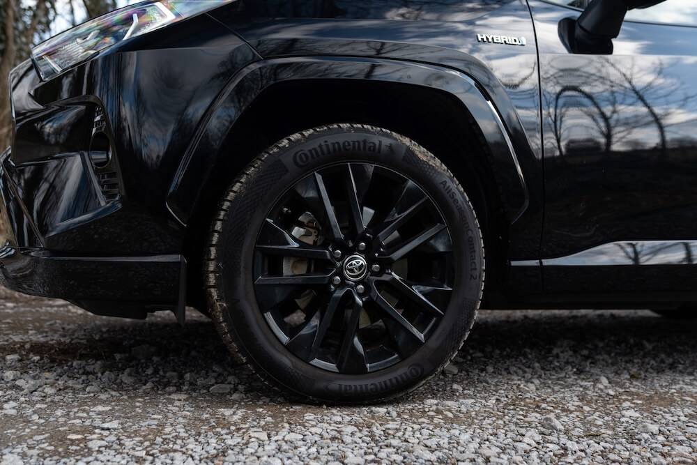 toyota rav4 hybrid seitenansicht