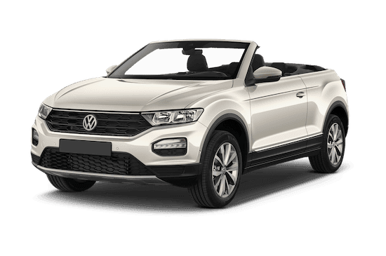 vw t-roc in frontalansicht