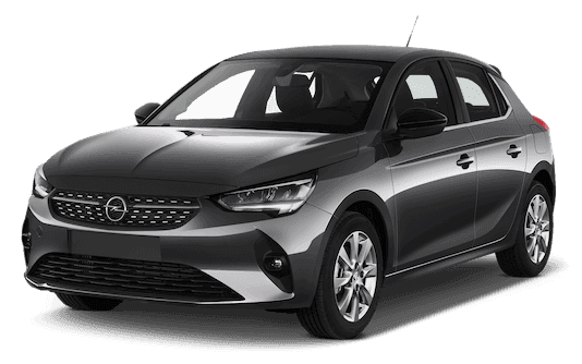 opel corsa in grau