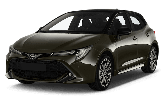 toyota corolla hybrid seitenansicht