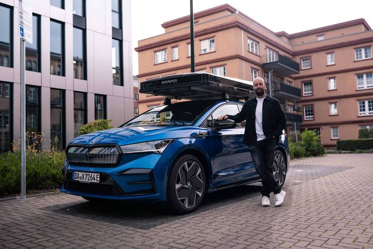 skoda enyaq coupe test