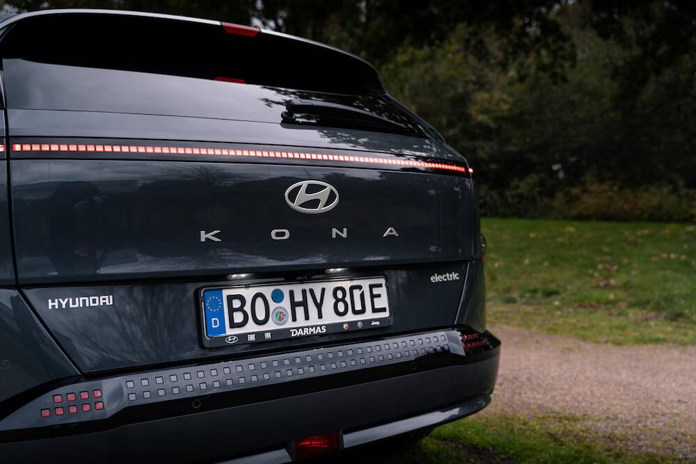 hyundai kona elektro heck hyundai kona elektro heck