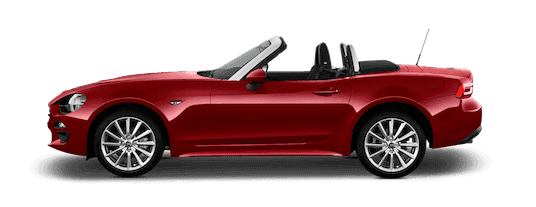 fiat 124 spider seitenansicht