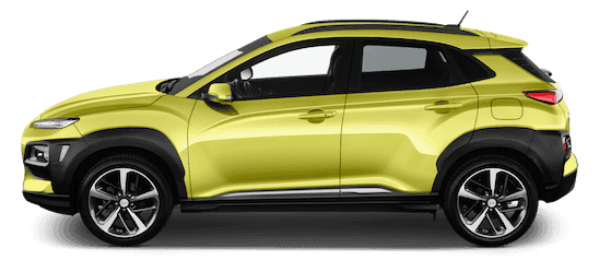 hyundai kona seitenansicht