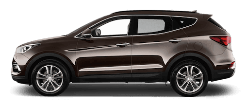hyundai santa fe seitenansicht