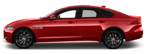 jaguar xf seitenansicht