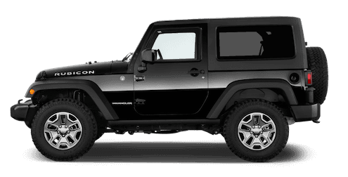 jeep wrangler seitenansicht