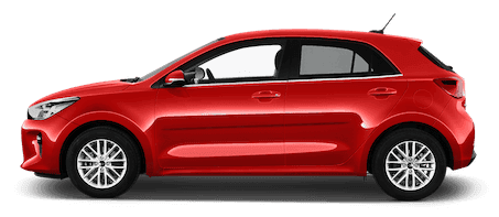 kia rio seitenansicht