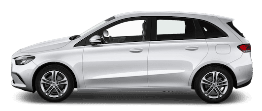 mercedes-benz b-klasse seitenansicht