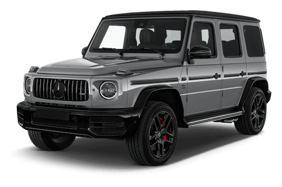 mercedes benz g 63 amg frontansicht in grau