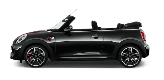 mini john cooper works cabrio seitenansicht