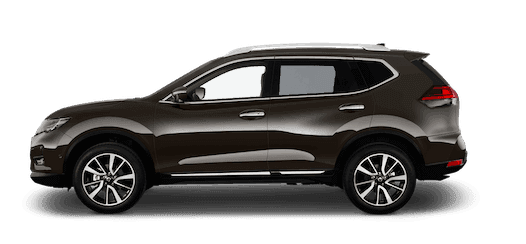 nissan x-trail seitenansicht