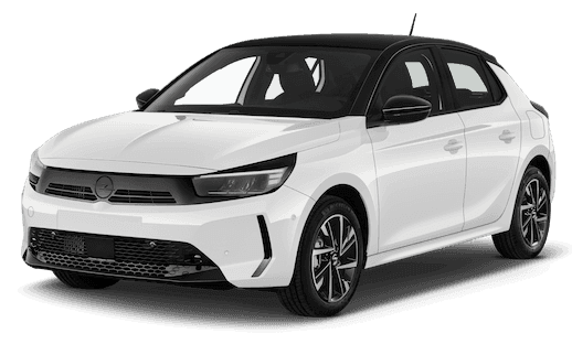 opel corsa frontansicht in grau opel corsa frontansicht in grau