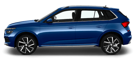 skoda kamiq seitenansicht