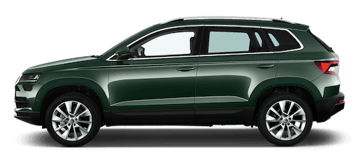 skoda karoq seitenansicht