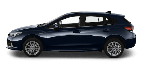 subaru impreza seitenansicht