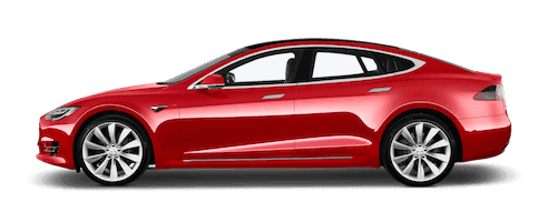 tesla model s seitenansicht