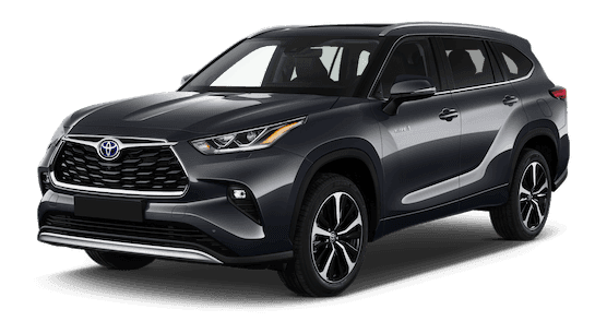 toyota highlander frontansicht