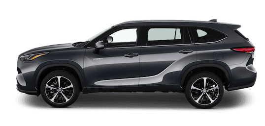 toyota highlander seitenansicht