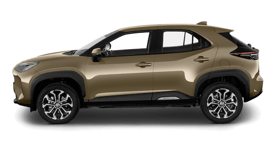 toyota yaris cross seitenansicht