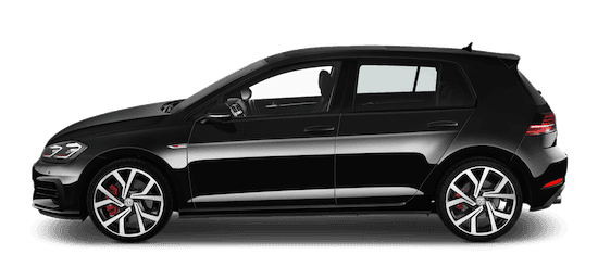 vw golf gti seitenansicht