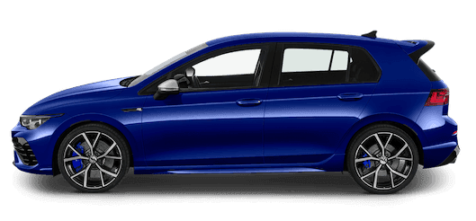 vw golf r seitenansicht